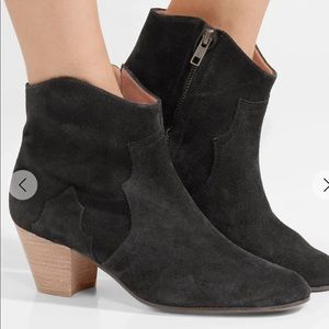 Black Isabel Marant Dicker Boots size 7